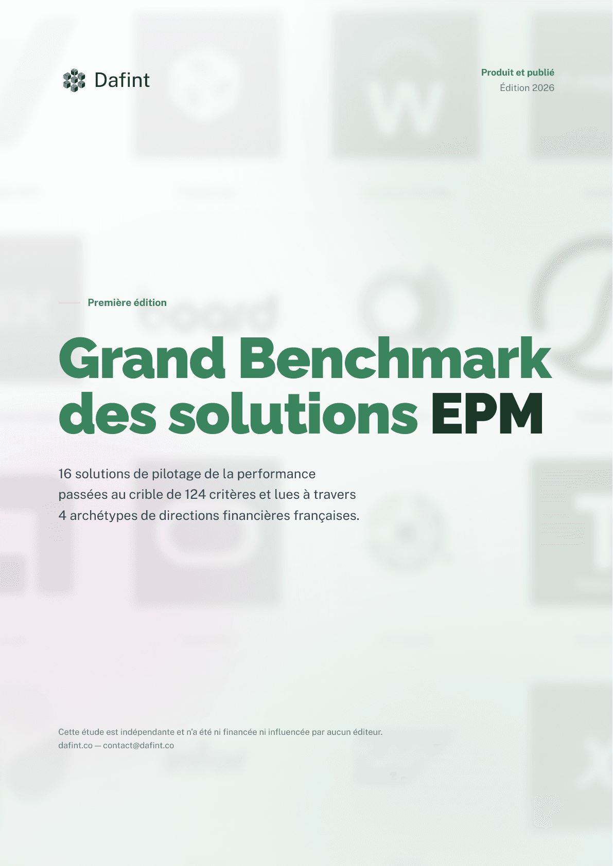 Grand Benchmark des solutions EPM
