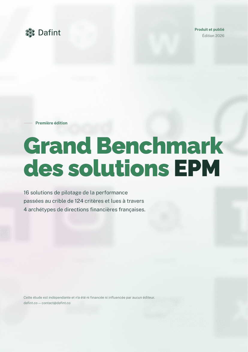 Grand Benchmark des solutions EPM
